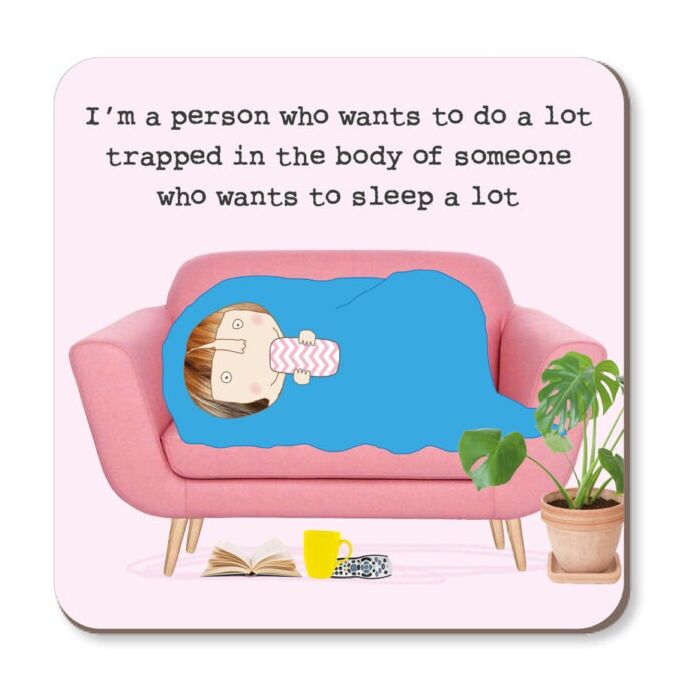 Rosie Made a Thing - Sleeps A Lots Coaster